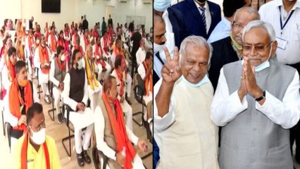 #Bihar : బీహార్ ముఖ్యమంత్రిగా మళ్లీ నితీశ్ కుమార్ ఏకగ్రీవ ఎన్నిక... రేపే ప్రమాణ స్వీకారం!