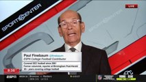 Paul Finebaum's Top 4 College Football Team: 1.Alabama 2.Notre Dame 3. Ohio St 4.Clemson