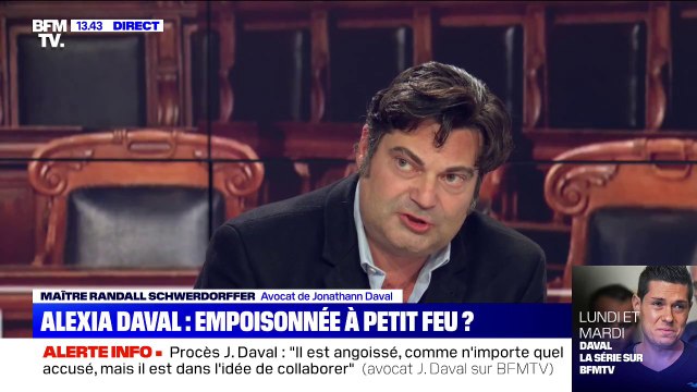 Maître Randall Schwerdorffer, avocat de Jonathann Daval: On s'expliquera devant la cour d'assises sur les soupçons d'empoisonnement