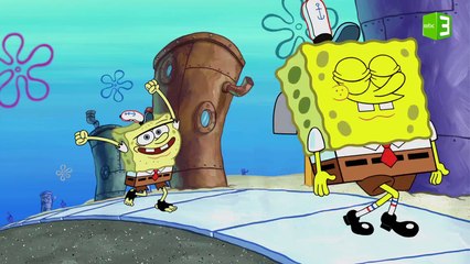 ماذا فعل شبيه سبونج بوب؟