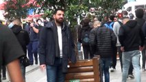 Taksim’de korona virüs denetimlerinde çok sayıda kişiye ceza kesildi