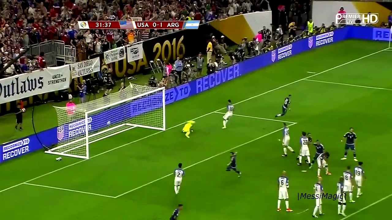 Lionel Messi - ALL 5 Goals & 5 Assists in Copa America Centenario 2016
