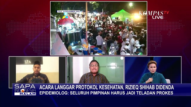 Terkait Acara Timbulkan Kerumunan, Epidemolog: Seluruh Pimpinan Harus Jadi Teladan Prokes