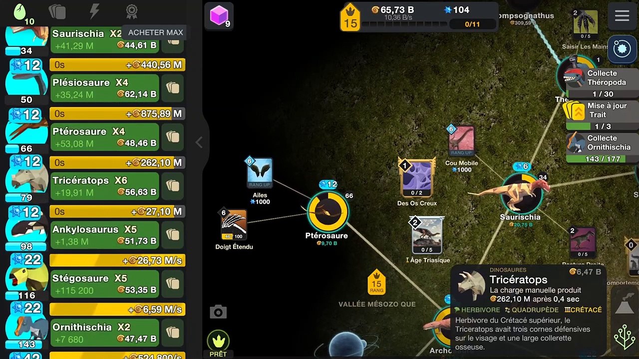 Cell to singularity on evolue au rang superieur