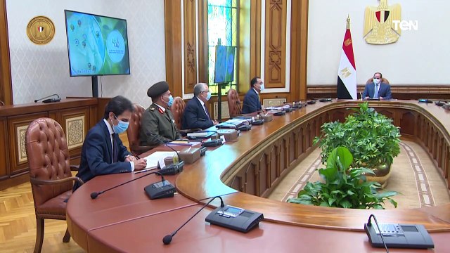 الرئيس السيسي يطلع على المشروعات القومية لشركة تنمية الريف المصري الجديد