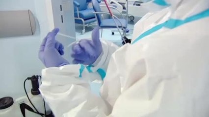 Unas horas en la planta Covid del Severo Ochoa