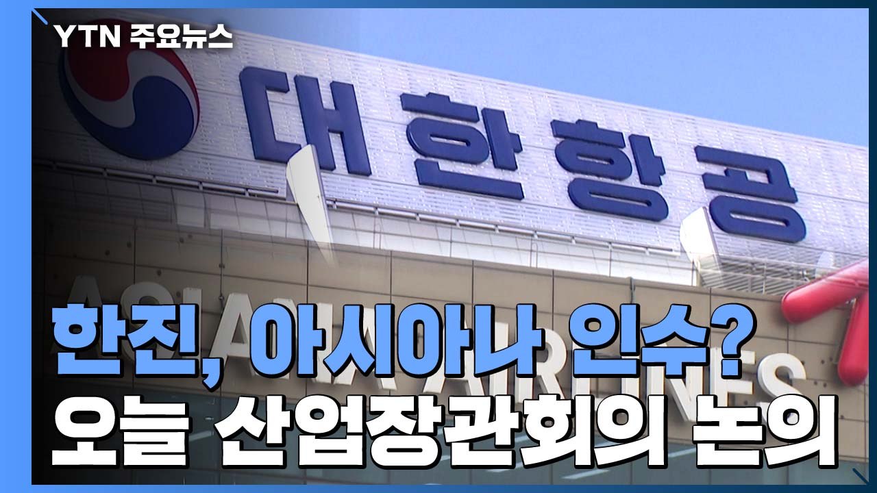 대한항공, 아시아나 인수 성사되나...관계장관회의 주목 / YTN