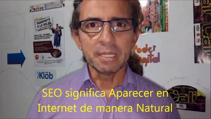 SEO Posicionamiento Web en 3 minutos ¿Qué es SEO_