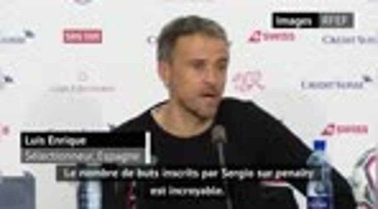 Espagne - Luis Enrique prend la défense de Ramos après ses deux penalties ratés