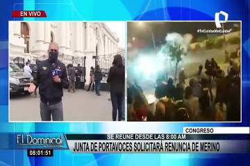 Congreso: Junta de Portavoces inició para buscar salida a crisis política