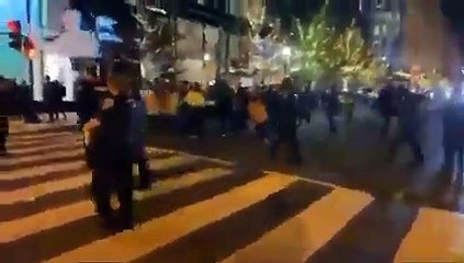 Proud Boys VS Anfita at  the Million MAGA March in Washington DC - USA NEWS