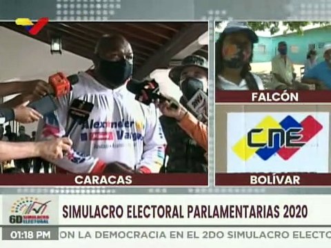 Alexander Vargas: El simulacro ayuda a realizar los correctivos necesarios en sistema y operatividad para el 6D