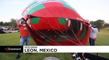Watch: Mexican balloon festival goes online due to COVID-19 pandemic