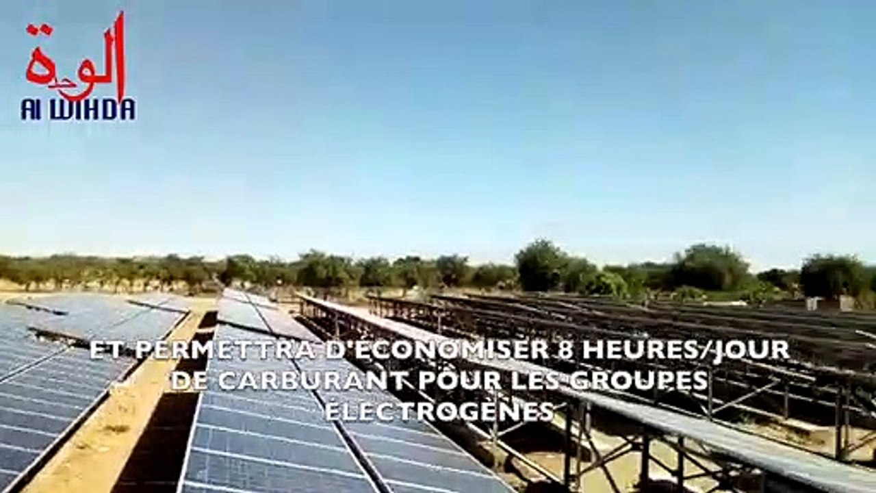 Tchad : une centrale solaire photovoltaïque inaugurée au Ouaddaï