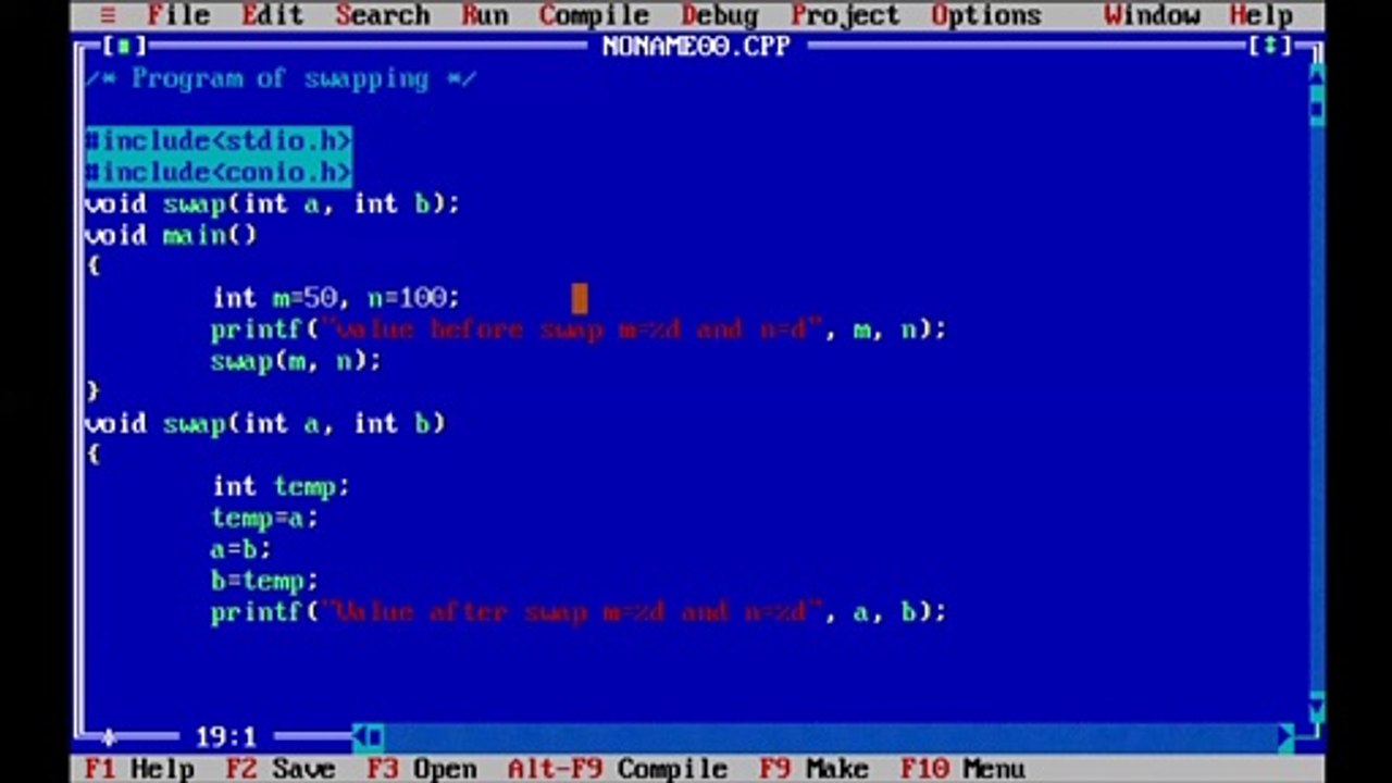 C Programming and Coding for Beginners Part 13 | Swapping program coding in c | C coding | PremnArya | PN Arya | Prem Sir