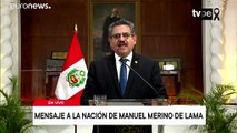 Dimite el presidente de Perú, Manuel Merino, tras la muerte de dos jóvenes manifestantes