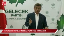 Davutoğlu 'acı reçeteyi' açıkladı: İktidar 400 baz puan faiz artıracak
