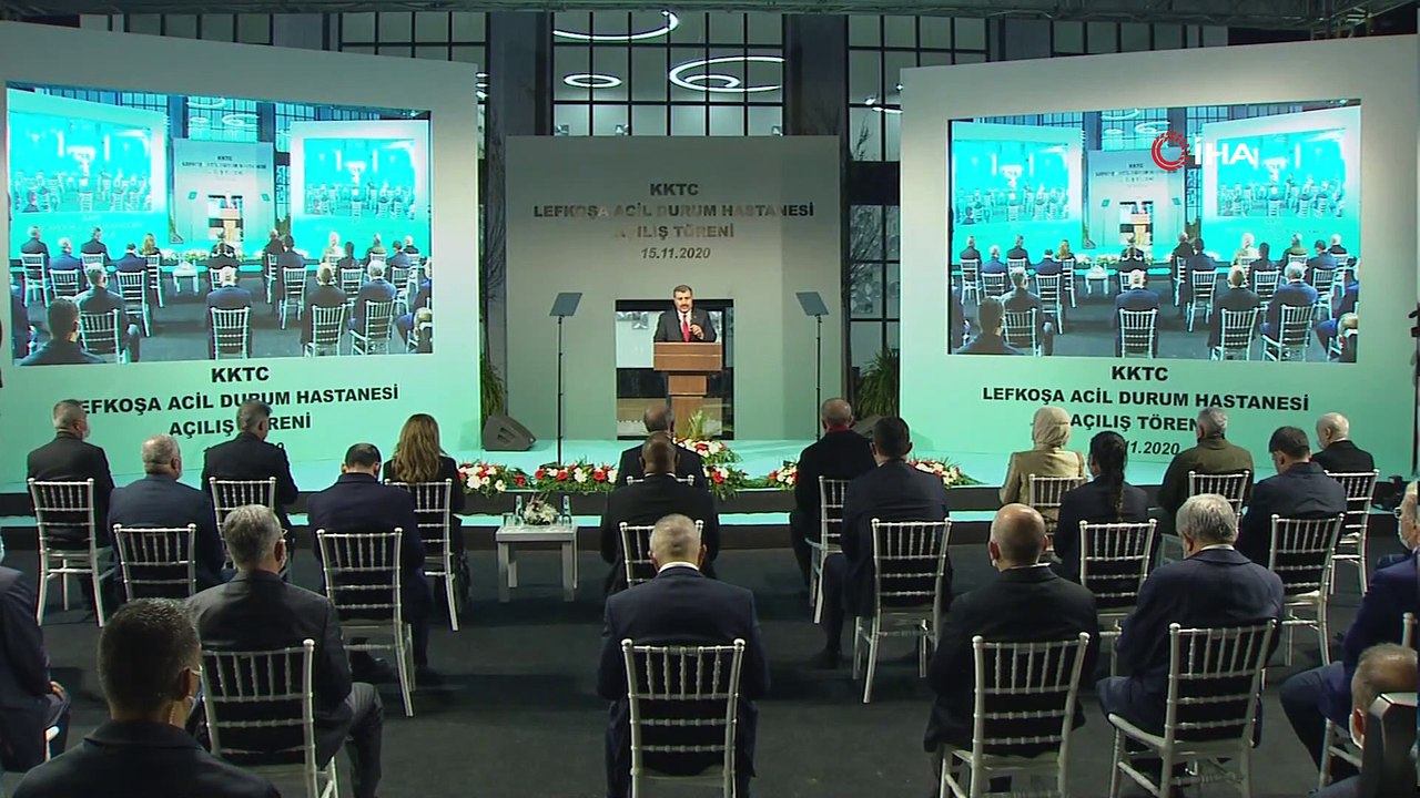 - Sağlık Bakanı Koca, Lefkoşa’daki Acil Durum Hastanesi’nin açılış törenine katıldı- Sağlık Bakanı Fahrettin Koca:- “Her alanda olduğu gibi sağlıkta da Kuzey Kıbrıs Türk Cumhuriyeti’nin yanında olmak, Kıbrıs halkı ile dayanışma içi...