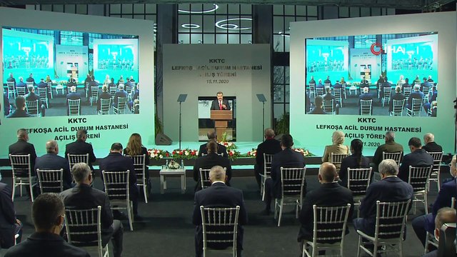 - Sağlık Bakanı Koca, Lefkoşa’daki Acil Durum Hastanesi’nin açılış törenine katıldı- Sağlık Bakanı Fahrettin Koca:- “Her alanda olduğu gibi sağlıkta da Kuzey Kıbrıs Türk Cumhuriyeti’nin yanında olmak, Kıbrıs halkı ile dayanışma içi...