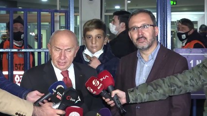 Milli maçın ardından - TFF Başkanı Özdemir - İSTANBUL