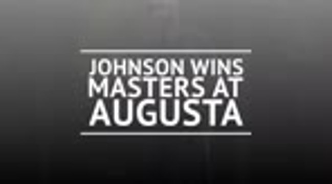 Johnson wins Masters at Augusta