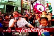 Piñata electoral: Los ciudadanos le dan con palo a los candidatos