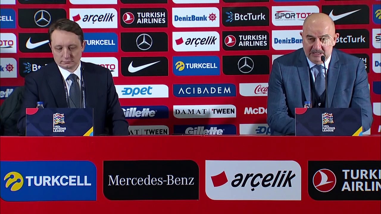 Milli maçın ardından - Rus Milli Takımı Teknik Direktörü Stanislav Çerçesov - İSTANBUL