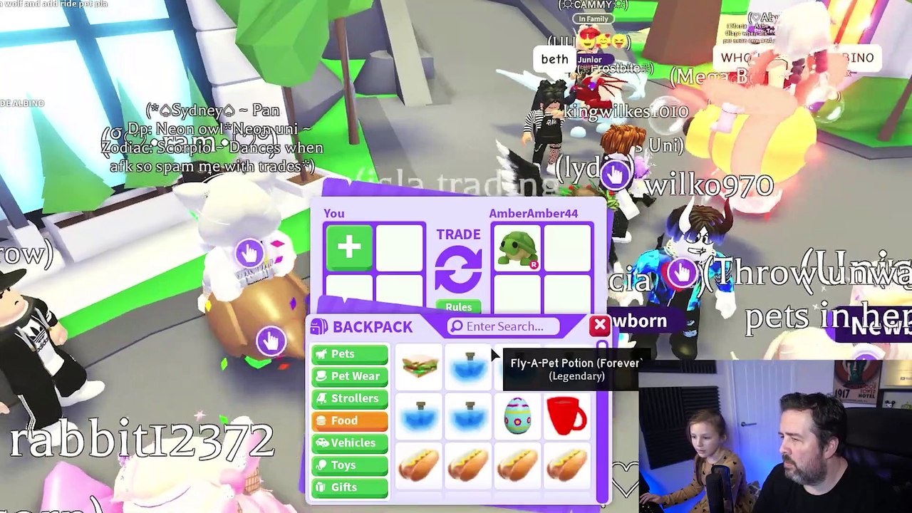 Trading Only Flying Potions for Whatever You Want! Adopt Me! Roblox Gamer