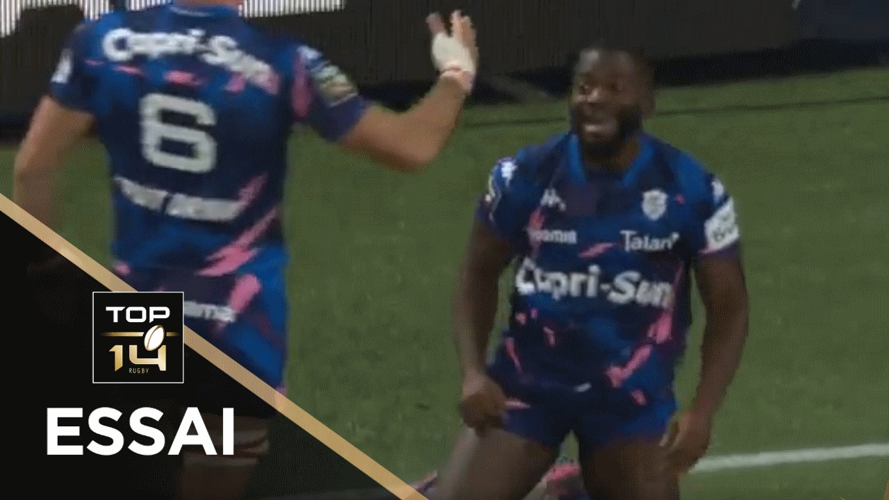 TOP 14 - Essai de Lester ETIEN (SFP) - Paris - La Rochelle - J9 - Saison 2020/2021