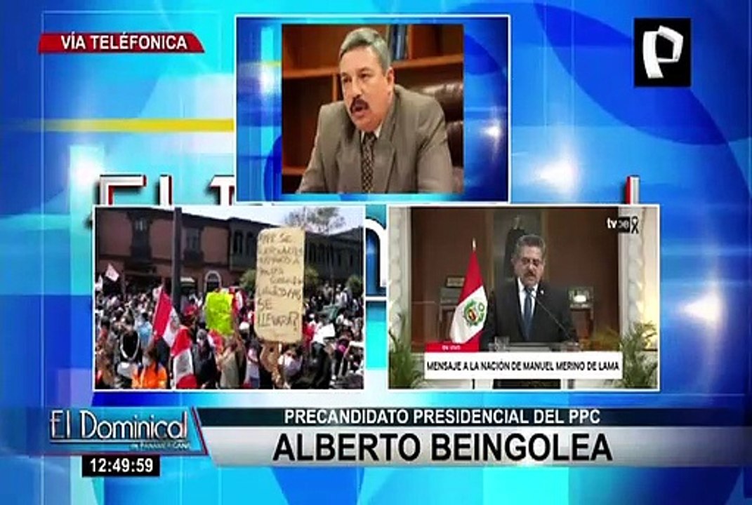 Beingolea tras salida de Merino: "Es la salida correcta, pero debió ocurrir hace muchos días"