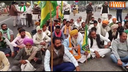 ਕਿਸਾਨਾਂ ਦੇ ਧਰਨੇ 'ਚ ਕਿਸਾਨ ਦੀ ਹੋਈ ਮੌਤ, ਕਿਸਾਨਾਂ ਦਾ ਭੜਕ ਗਿਆ ਗੁੱਸਾ | Channel Punjab