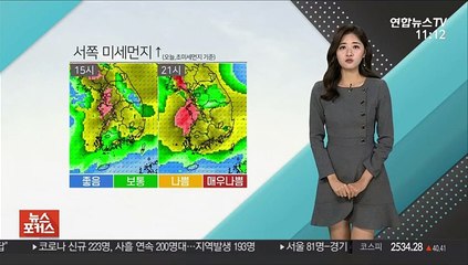 [날씨톡톡] "미세먼지 없는 세상에 살고 싶어요"