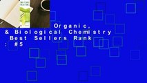 General, Organic, & Biological Chemistry  Best Sellers Rank : #5