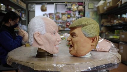 Smooth transition: Japanese rubber mask maker dumps Trump for Biden