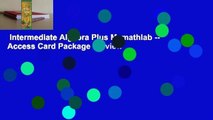 Intermediate Algebra Plus Mymathlab -- Access Card Package  Review
