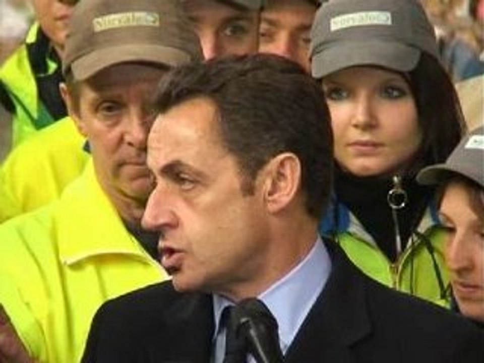 Sarkozy à Metaleurop