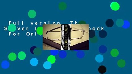 Full version  The Silver Linings Playbook  For Online