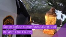 Stolen Bigfoot statue found along road in Santa Cruz County, and other top stories in strange news from November 16, 2020.