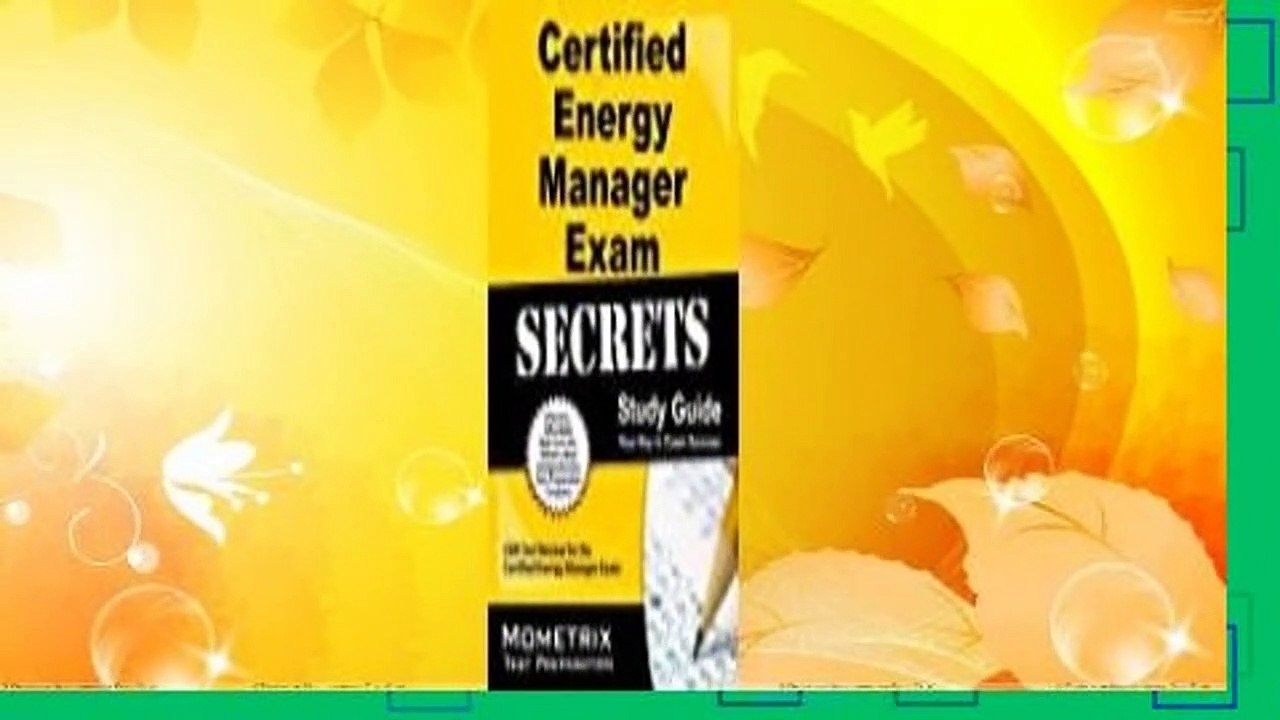Full E-book  Certified Energy Manager Exam Secrets, Study Guide: CEM Test Review for the