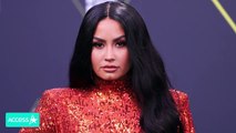 Demi Lovato Jokes About Getting 'Unengaged' At People's Choice Awards