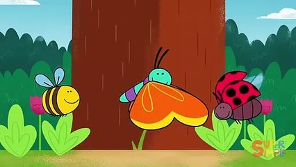 Butterfly Ladybug Bumblebee _ Super Simple Songs-Vocals