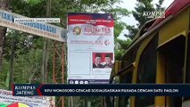KPU Wonosobo Gencar Sosialisasikan Pilkada dengan Satu Paslon