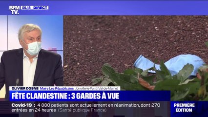 Fête clandestine à Joinville-le-Pont: le maire annonce qu'il va porter plainte pour "mise en danger de la vie d'autrui"