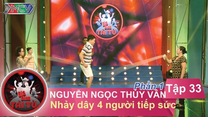 Nhảy dây 4 người tiếp sức - GĐ chị Nguyễn Ngọc Thúy Vân | GĐTT - Tập 33 | 01/05/2016