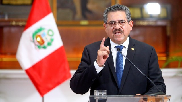 Peru’s interim president Merino resigns after protesters killed