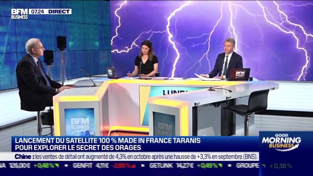 Jean-Yves Le Gall (CNES) : Taranis sera lancé cette nuit - 16/11