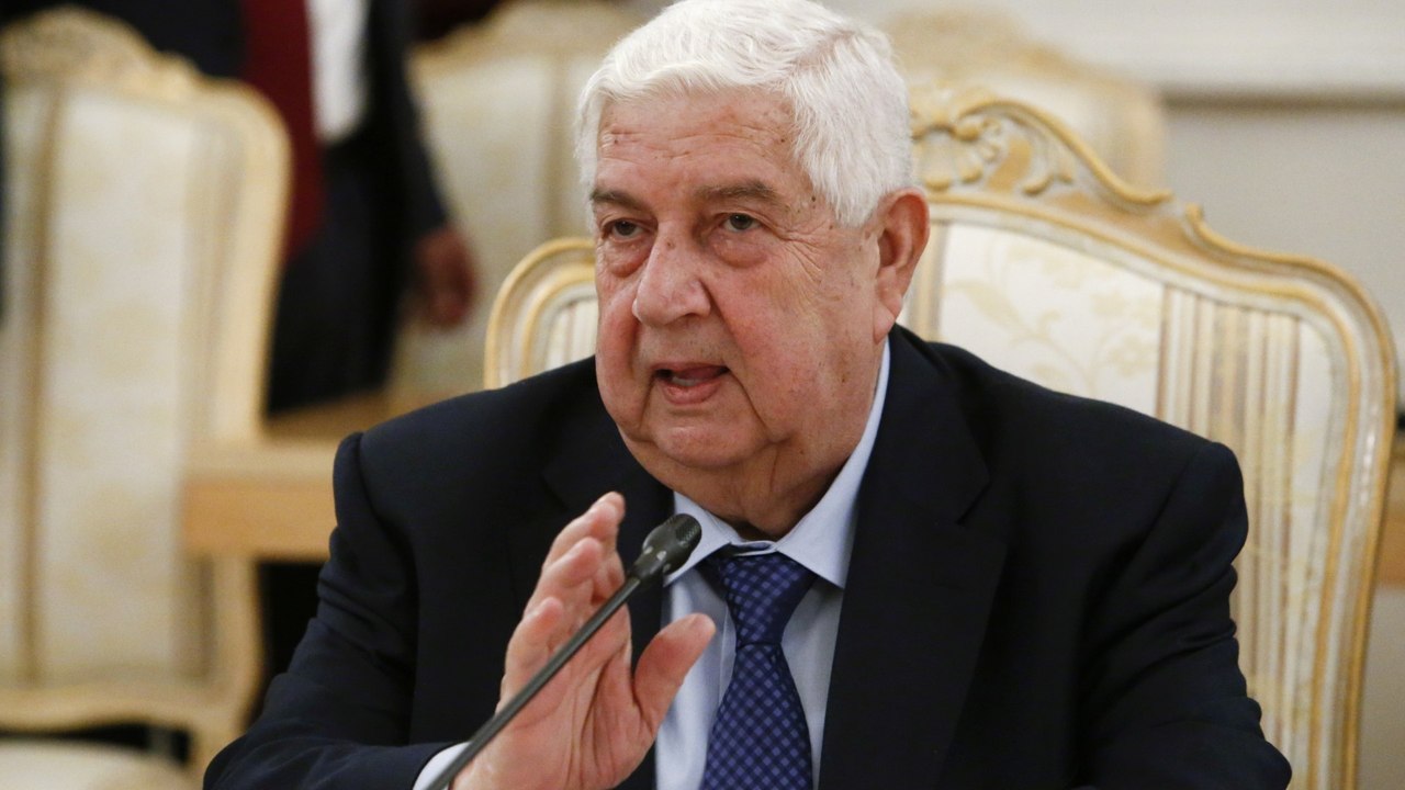 Syria’s veteran foreign minister Walid al-Moallem dies