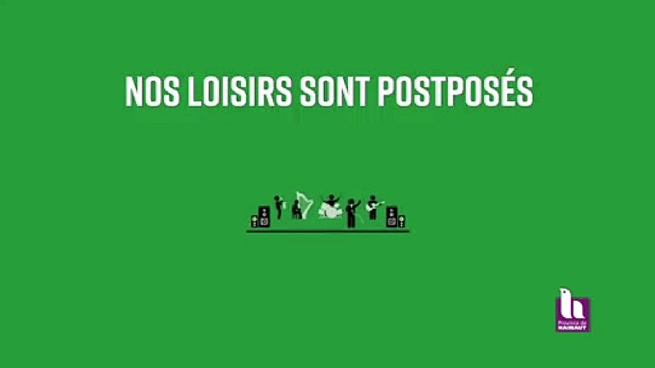 Nos loisirs sont postposés