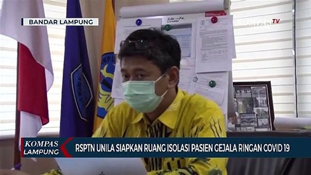 RSTPN Universitas Lampung Siapkan Isolasi Pasien Gejala Ringan Covid 19