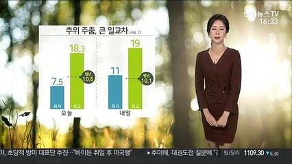 [날씨] 내일도 서쪽·영남 공기 탁해…밤 수도권 비 시작